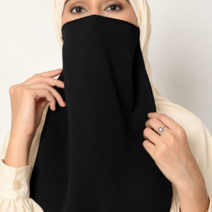 half-niqab-black